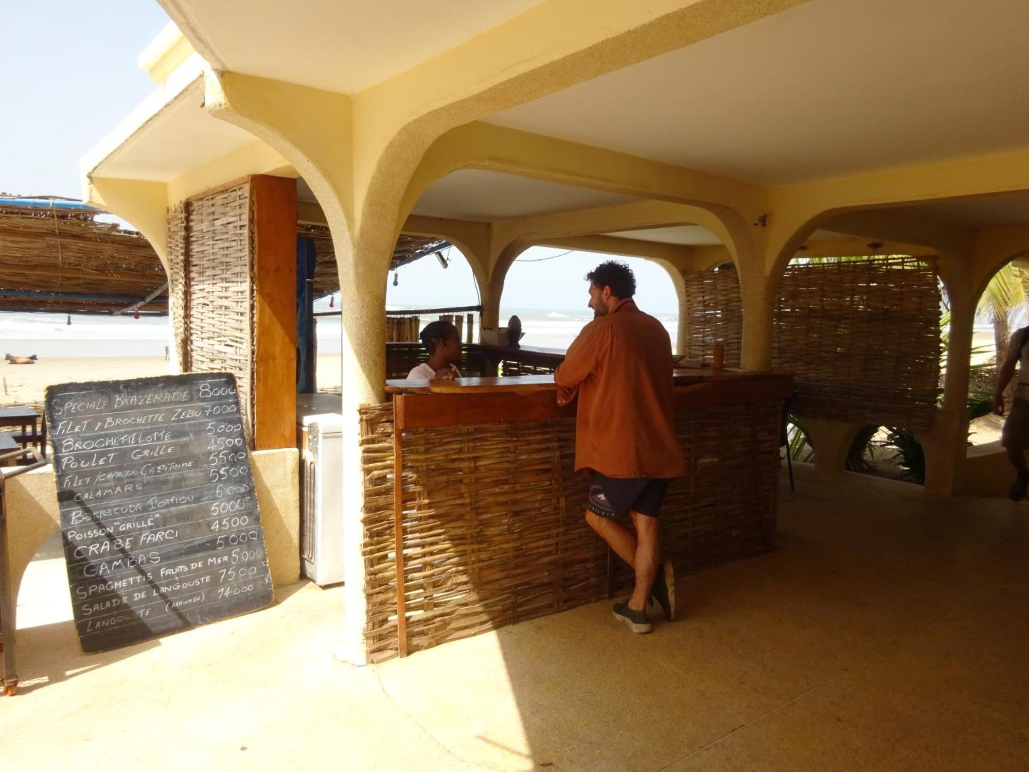 Hotel Du Bar De La Mer Cap Skirring Kabrousse Eksteriør bilde